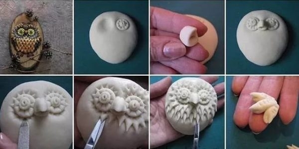 Лепка из соленого теста: для начинающих, пошагово